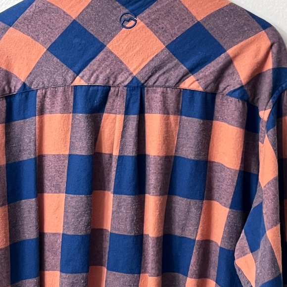 Magellan Outdoors Men's Classic Fit Long Sleeve 100% Cotton Shirt Plaid Size 2XL - Picture 4 of 9